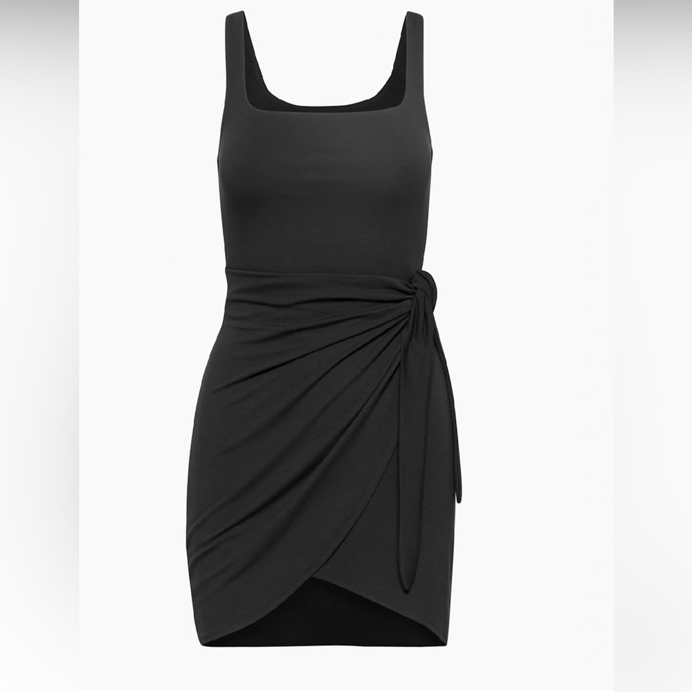Aritzia Wilfred Black Mini Dress